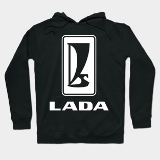 Lada logo 1980s (white) Hoodie